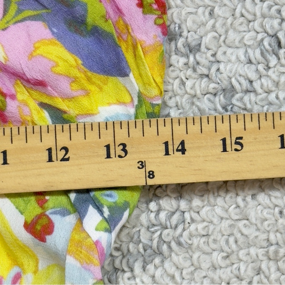 Lucy Paris Multicolor Floral Maxi Dress Size XS Cottagecore Coquette Boho‎ Flowy - Picture 9 of 14